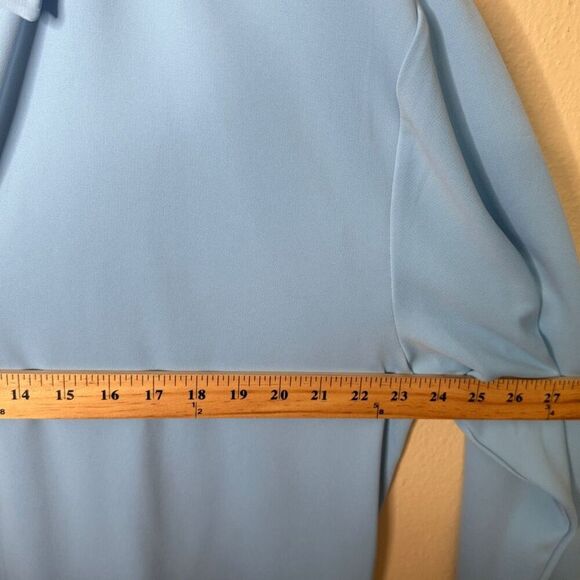 Twillory Shirt Mens 2XL Sky Blue Button Down Athletic Athleisure Performance - Picture 6 of 8